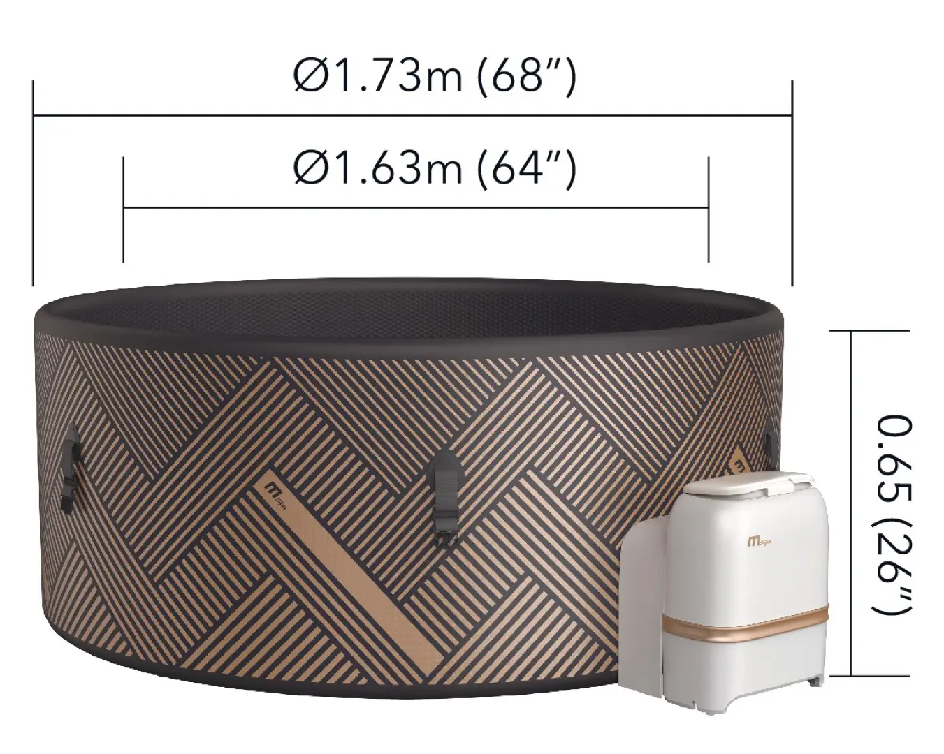 MSpa Whirlpool Mono Eco