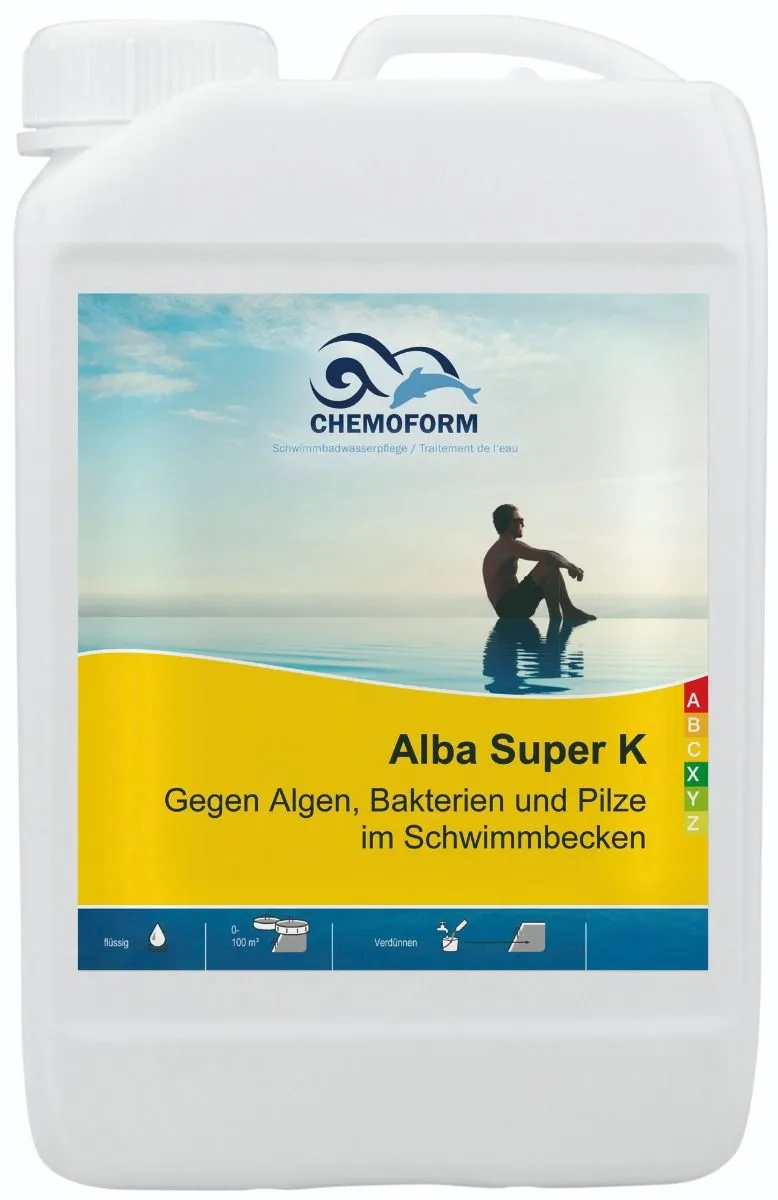 Chemoform Alba Super K – Hochwirksames, pH-neutrales Algenschutzmittel