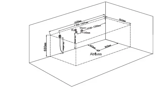 Whirlpool Torino 182x90cm