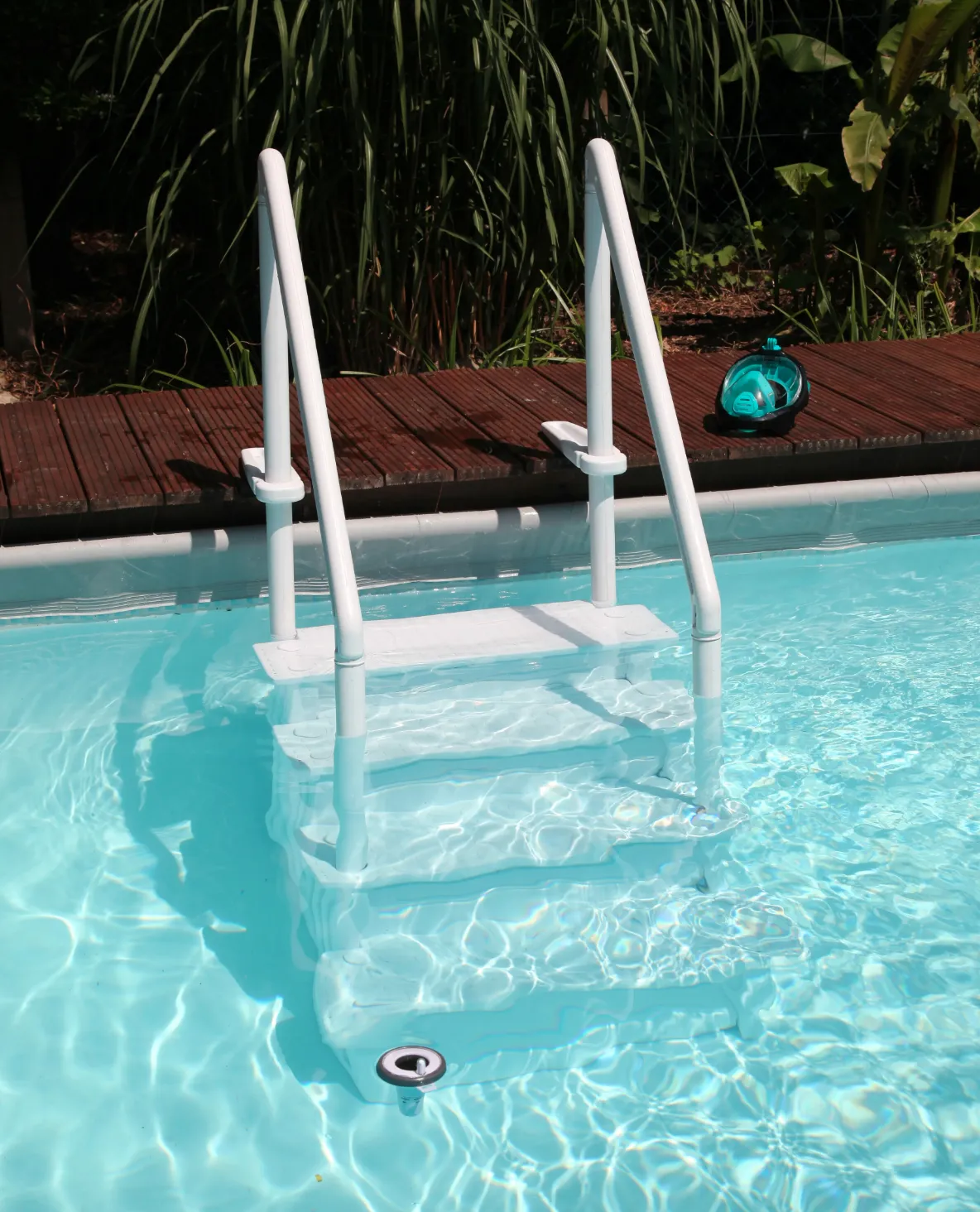 Pooltreppe für Framepools von Intex oder Bestway