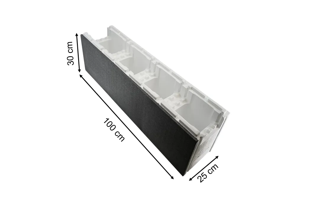 OKU Styroporstein Prestige 100 x 25 x 30 cm - zusätzliches Produktbild