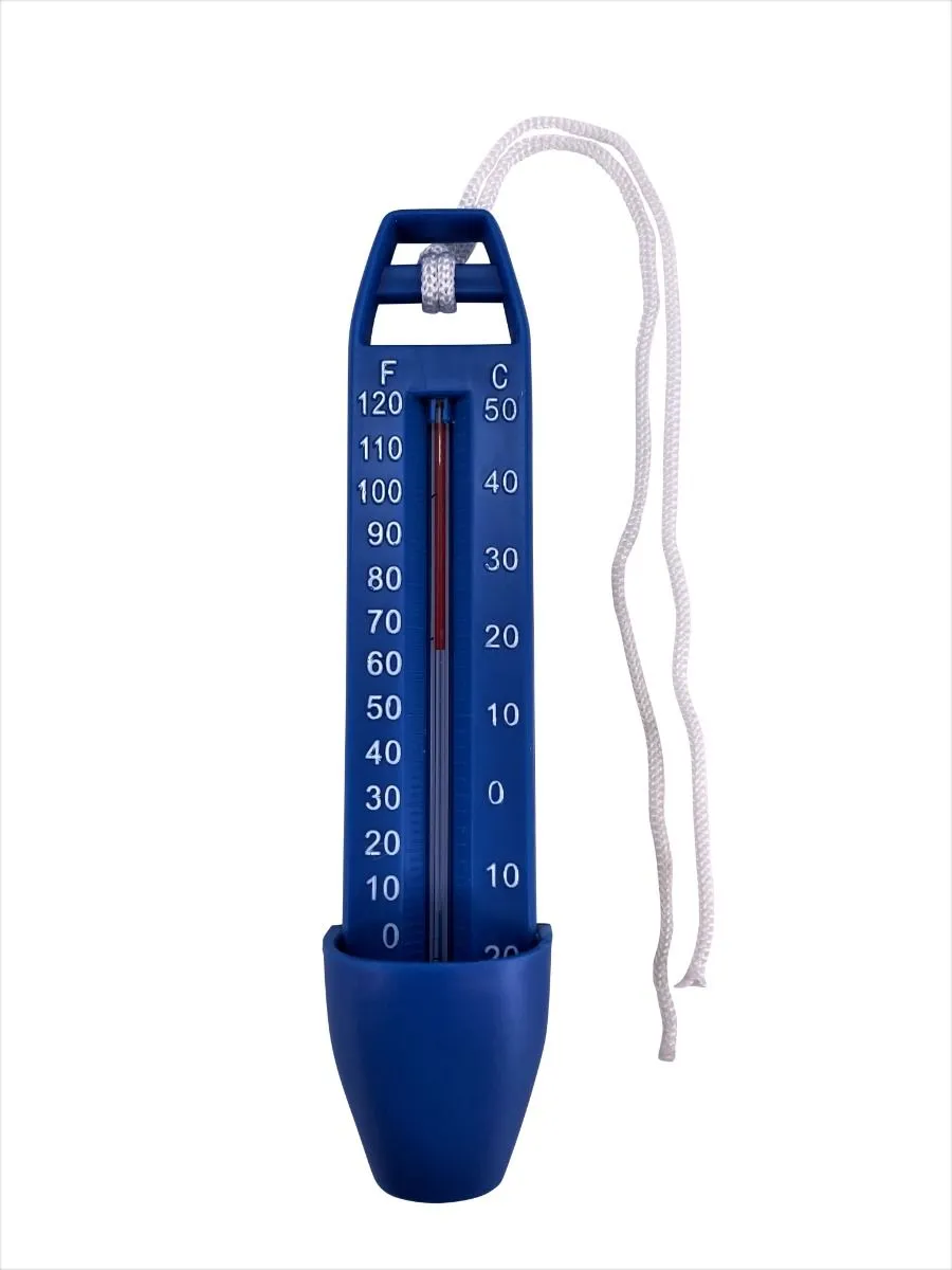 Poolthermometer Luxus mit Schöpfkelle – Schwimmfähig & präzise