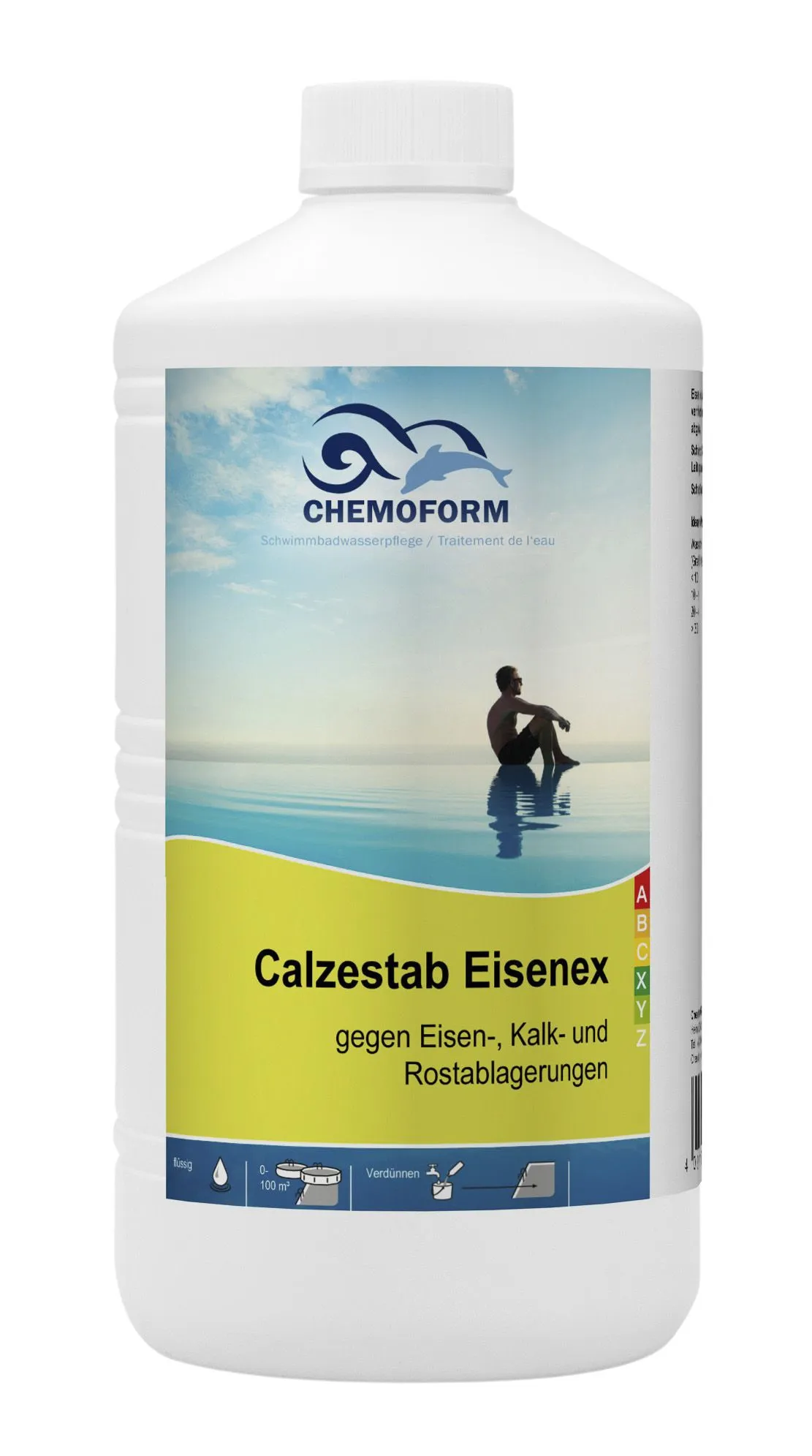Calzestab-Eisenex – Schutz vor Eisen- & Kalkablagerungen im Pool