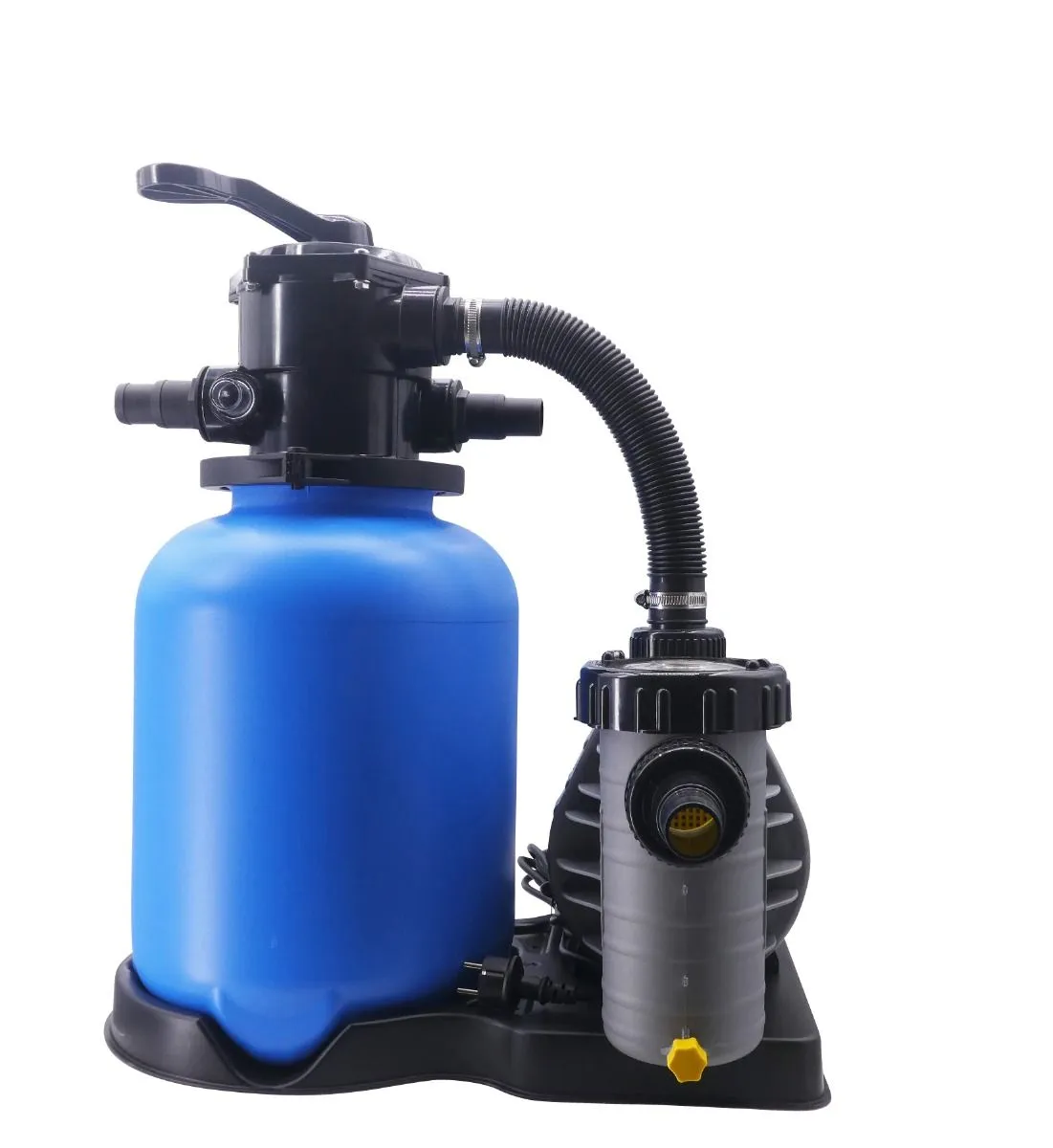 Pool Sandfilteranlage mit selbstansaugender Aqua Plus Pumpe