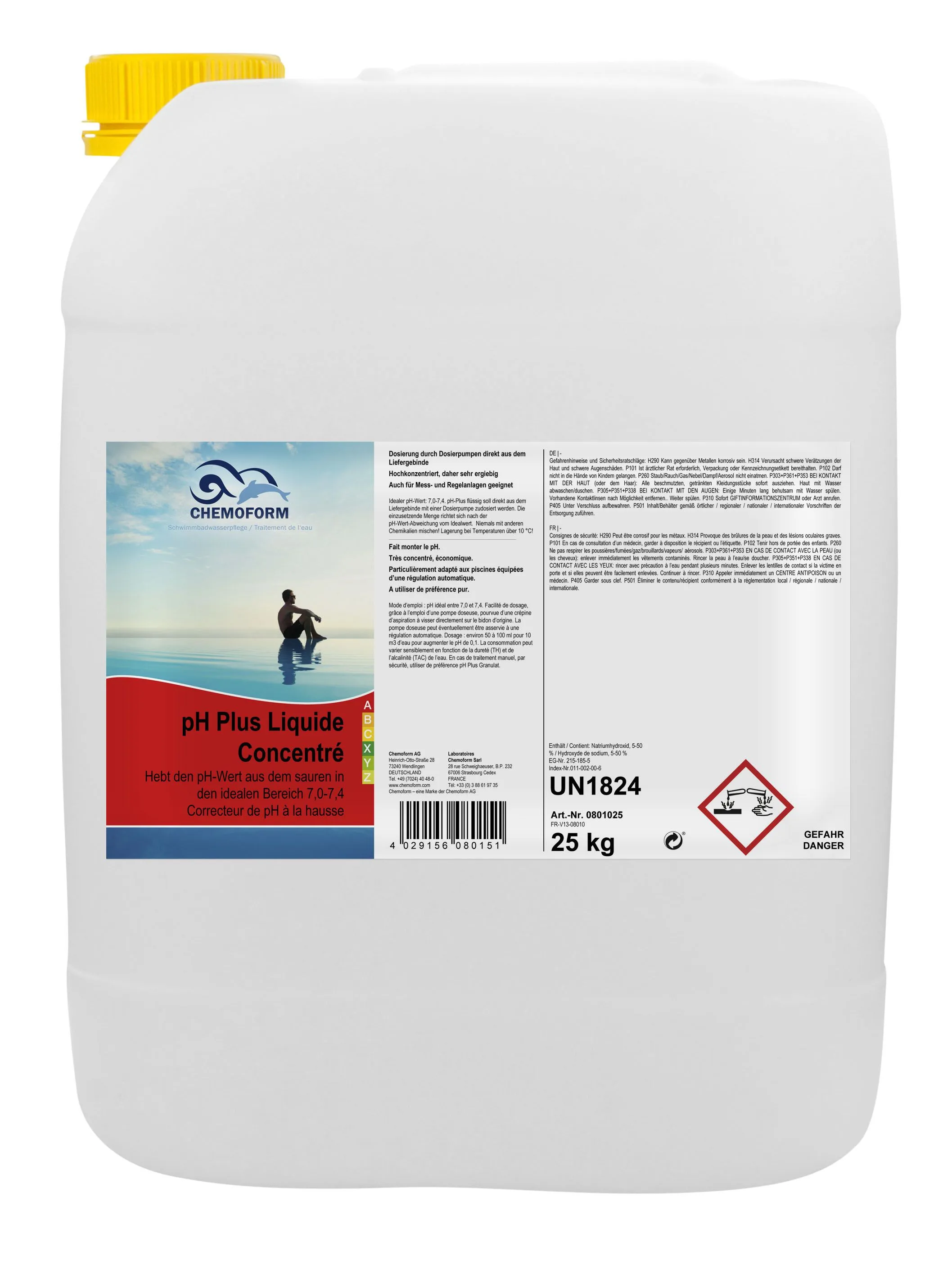 pH-Plus Flüssig – Effektive Regulierung des pH-Werts im Poolwasser