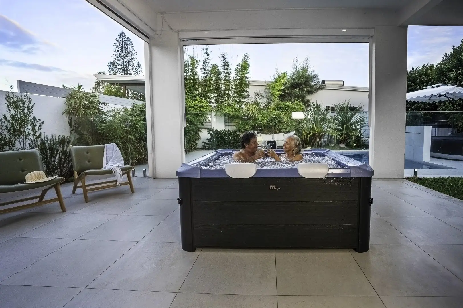 MSpa Whirlpool Oslo Saphire, 160x160x65cm