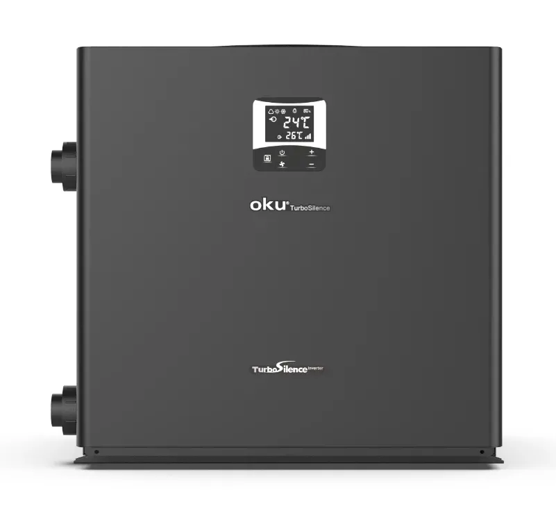 OKU® Vertical Turbo Silence – Ultra-leise & effiziente Pool-Wärmepumpe