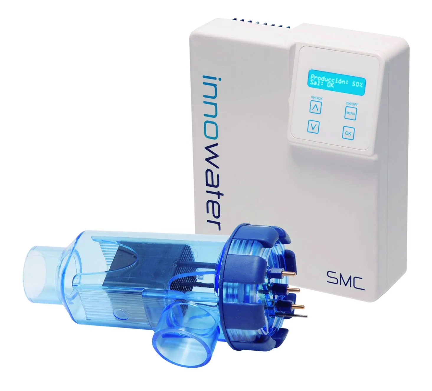 Innowater SMC Salzwasserelektrolysegerät – Automatische Pooldesinfektion mit Salz