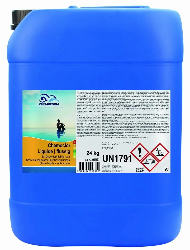 Chemochlor Flüssig – Hochwirksame Poolchlorlösung für die Dauerdesinfektion