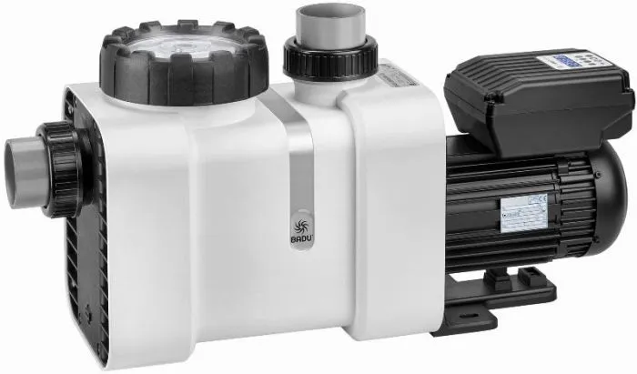 BADU Delta Eco VS Poolpumpe – Hocheffiziente, leise und energiesparende Umwälzpumpe mit intuitiver Steuerung und LED-Sichtkontrolle