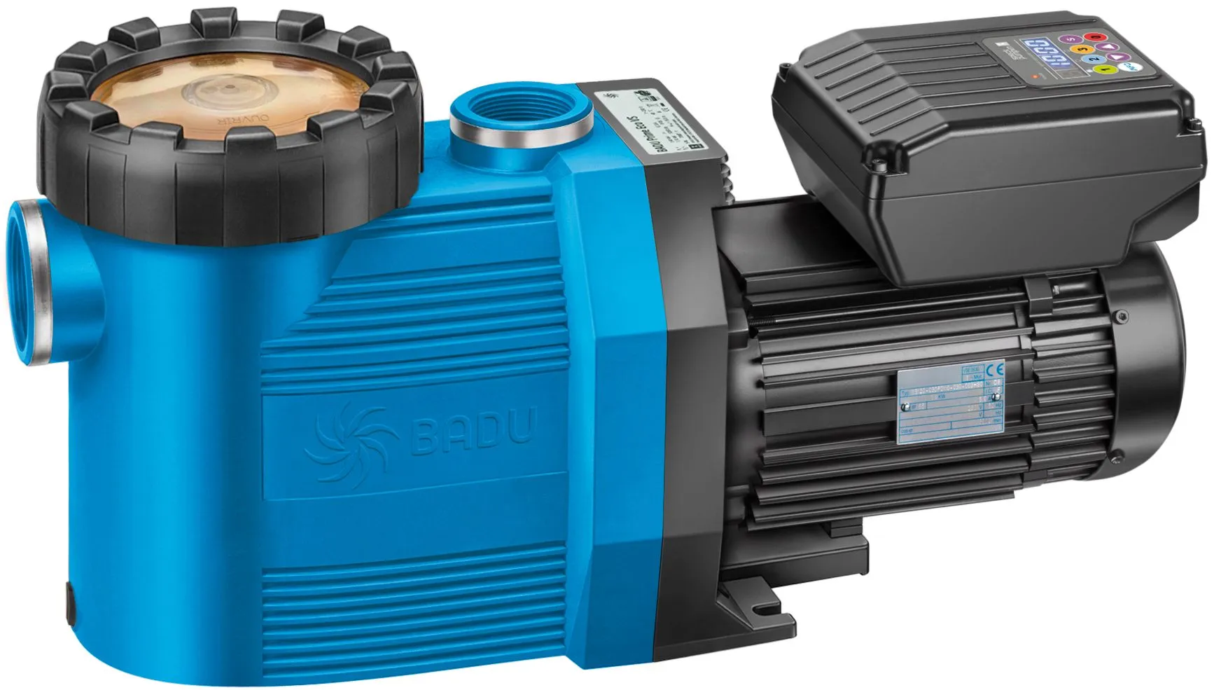 Energiesparende Poolpumpe BADU Prime Eco VS mit variabler Drehzahlregelung