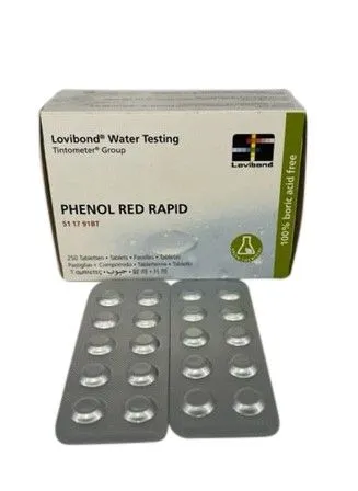 Pooltester Ersatztabletten – 250 Tabletten für pH-Wert-Messung (Phenol Red)