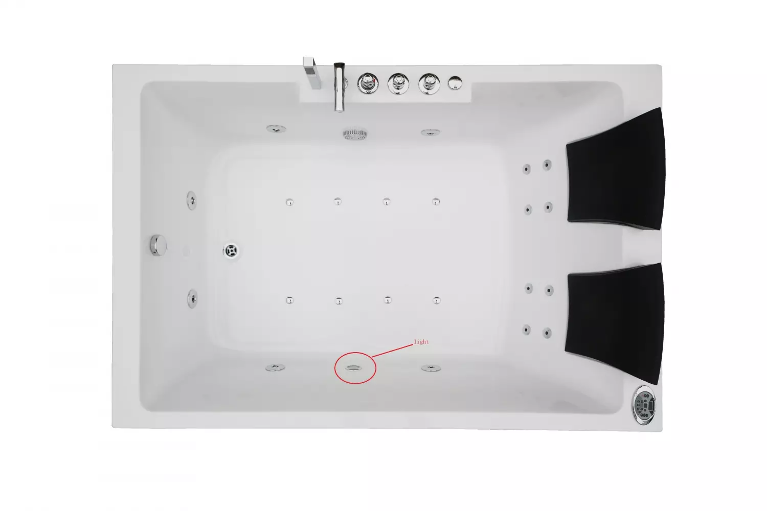 Whirlpool Torino 180x120cm