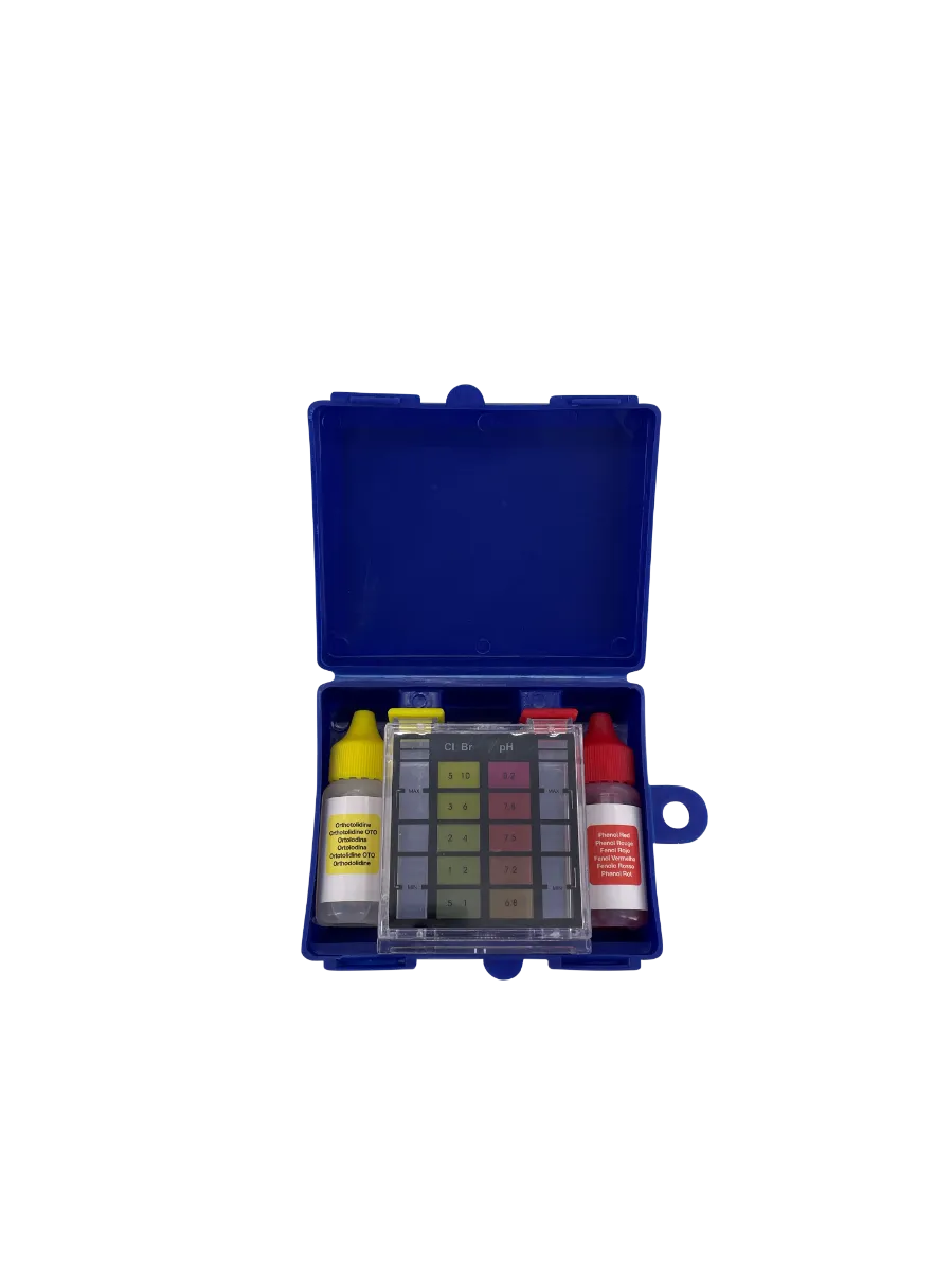 Manueller Pooltester Chlor / PH mit Flüssigkeit