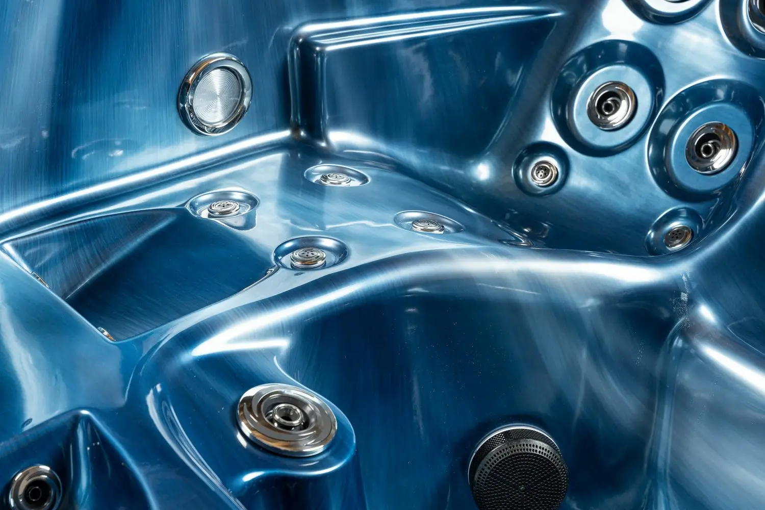 American Outdoor Whirlpool Torina Ocean Blue / Grey 215x215cm