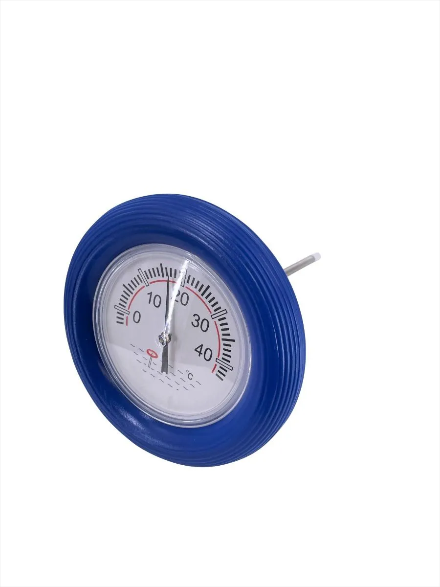 Poolthermometer mit Schwimmring – Exakte Temperaturmessung bis 30 cm Tiefe