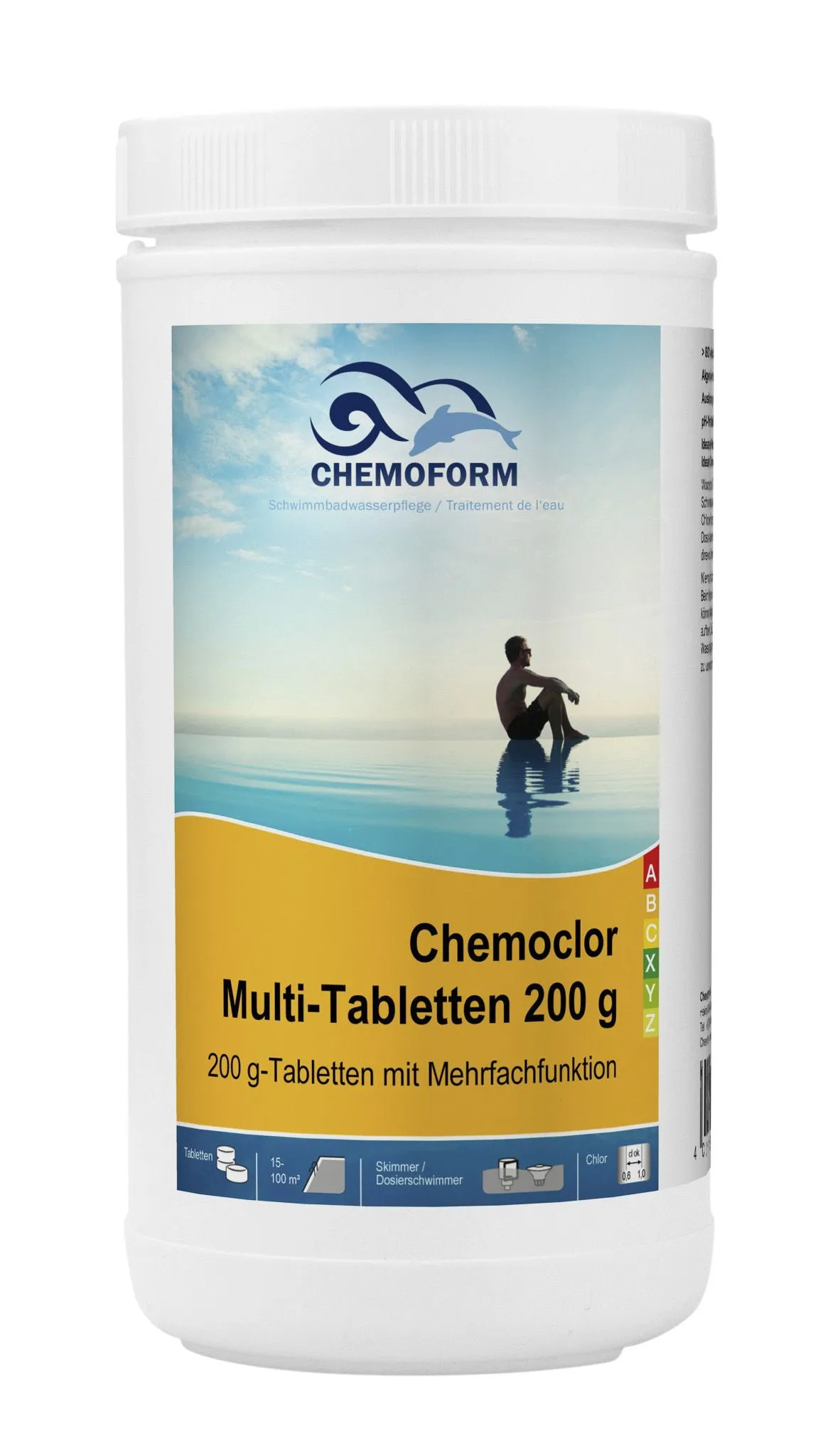 Effektive Poolpflege mit Chemochlor Multi-Tabletten – 3-in-1-Funktion