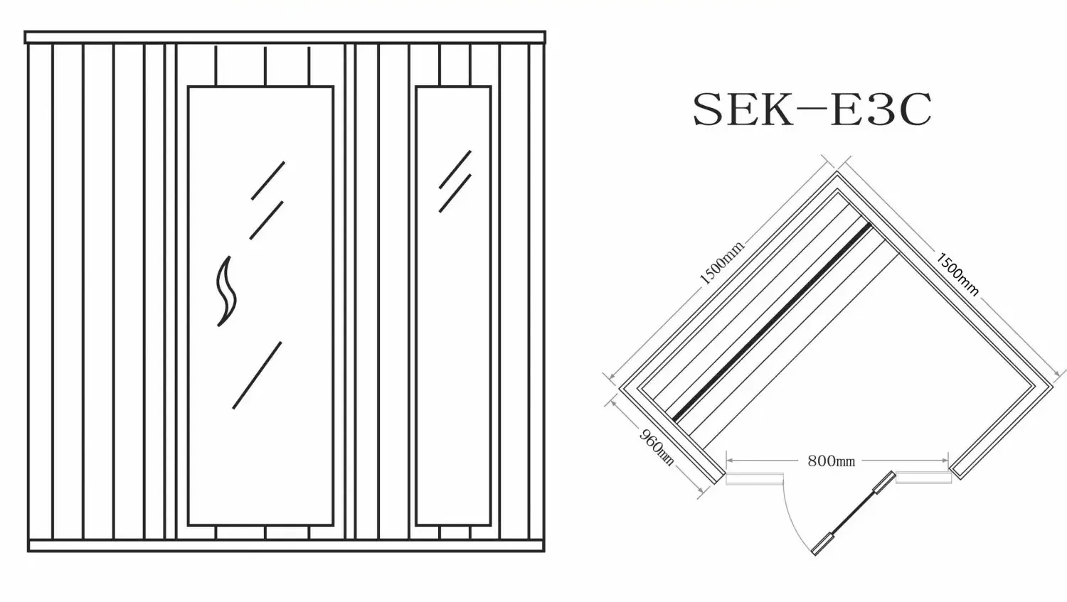 Finnische Sauna Alaska I