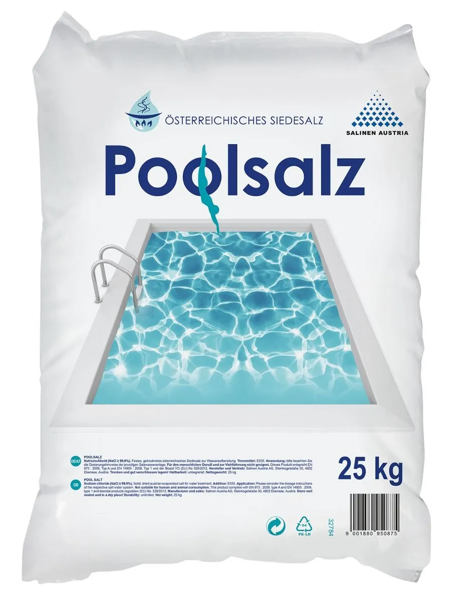 Meersalz für Pools – Hochwertiges Poolsalz für Salzwasserelektrolyse