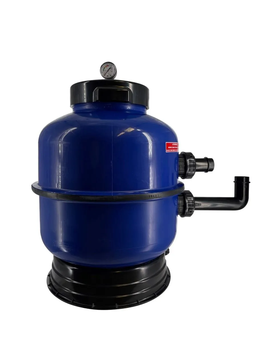 Hochwertiger HDPE-Poolfilter – Side-Mount-Ventil für optimale Wasserführung