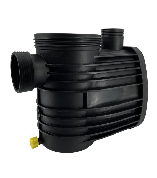 Schwarzes Pumpengehäuse für BADU Eco Touch Pro II Poolpumpe, ideal als Ersatzteil