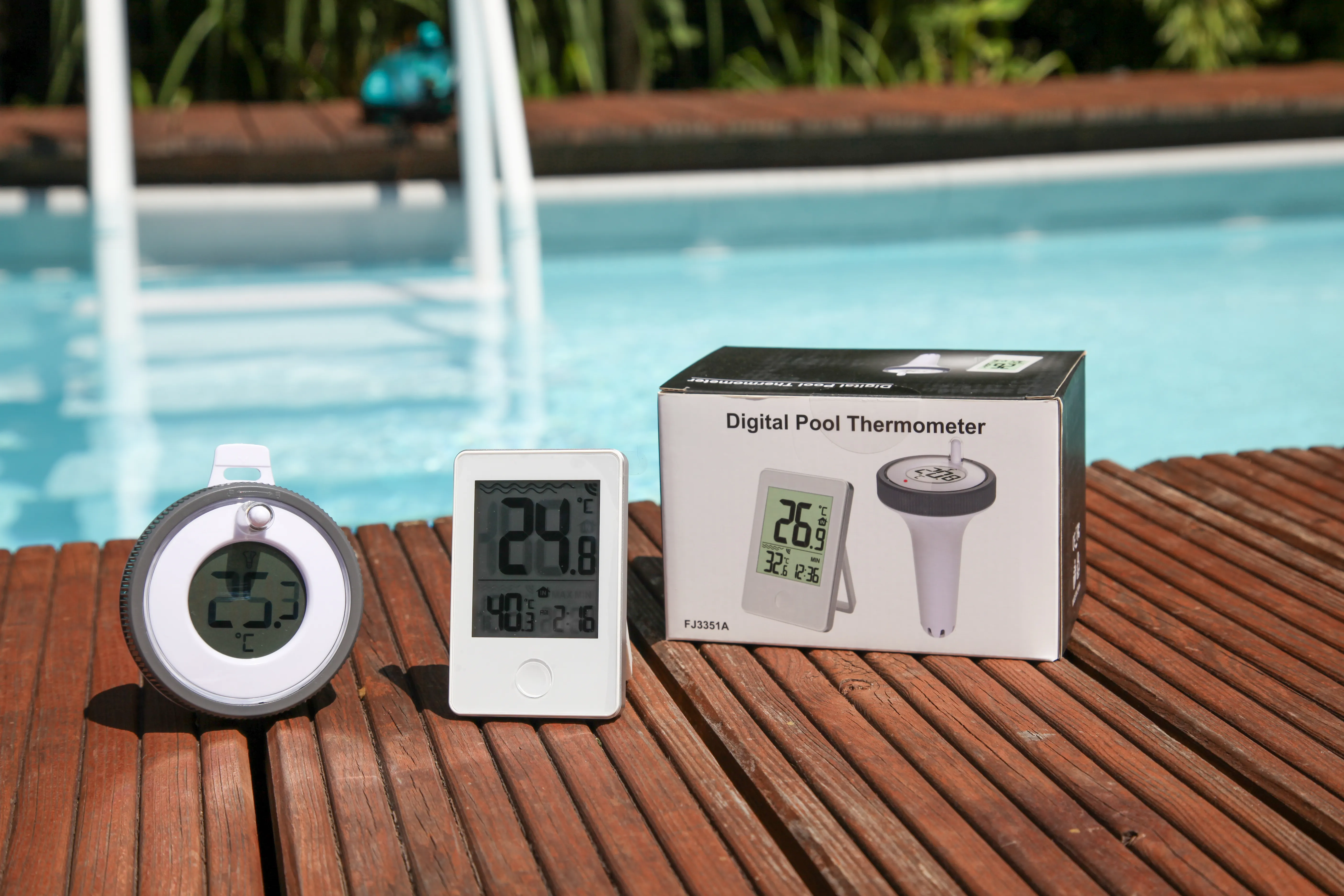 Funk - Thermometer mit Empfänger