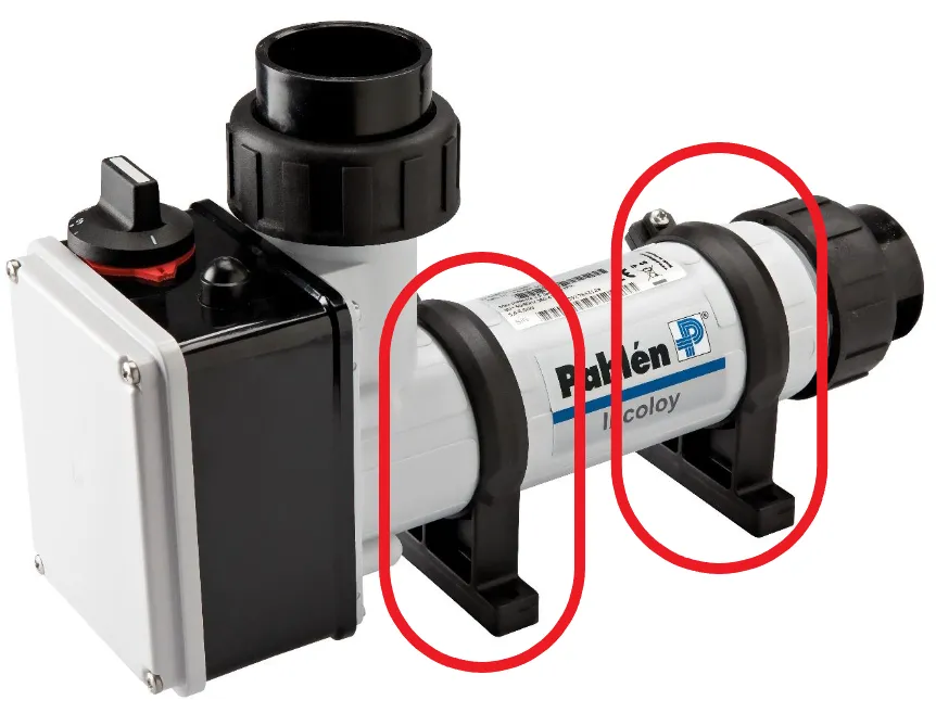 Zusätzliche Ansicht von Pahlén Elektroheizer Halterung (2er-Set) inkl. Schrauben Pahlén Elektroheizer Halterung (2er-Set) inkl. Schrauben - zusätzliches Produktbild